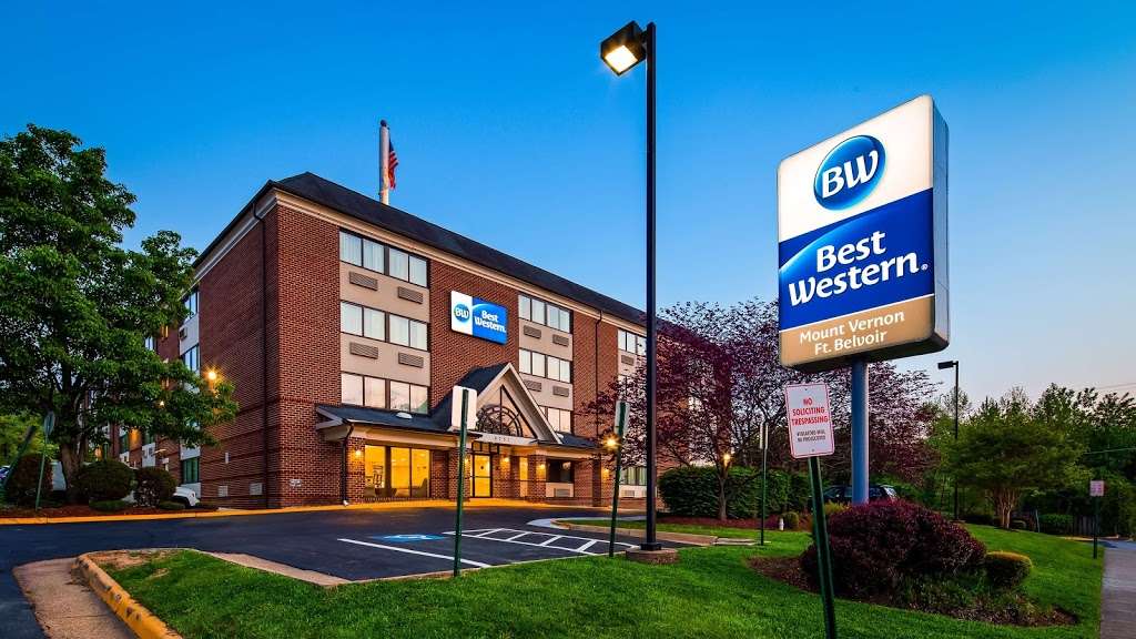 Best Western Mount Vernon/Ft. Belvoir | 8751 Richmond Hwy, Alexandria, VA 22309, USA | Phone: (703) 360-1300