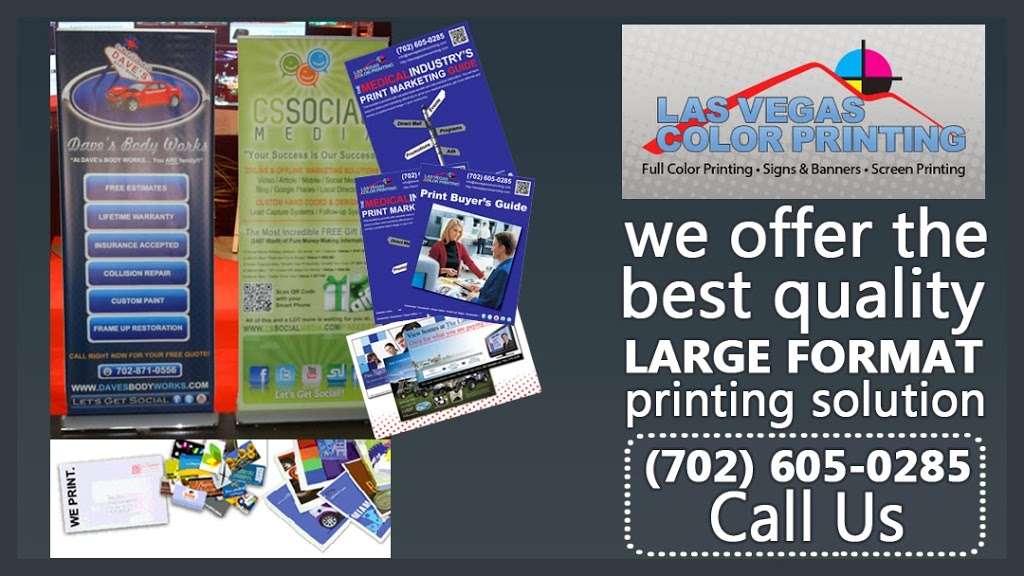 Las Vegas Color Printing | 6160 N Hollywood Blvd, Las Vegas, NV 89115, USA | Phone: (702) 605-0285