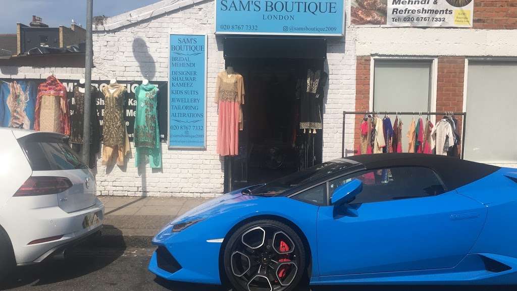 Sams Boutique London | 4 Broadwater Rd, Tooting, London SW17 0DR, UK | Phone: 07546 846441