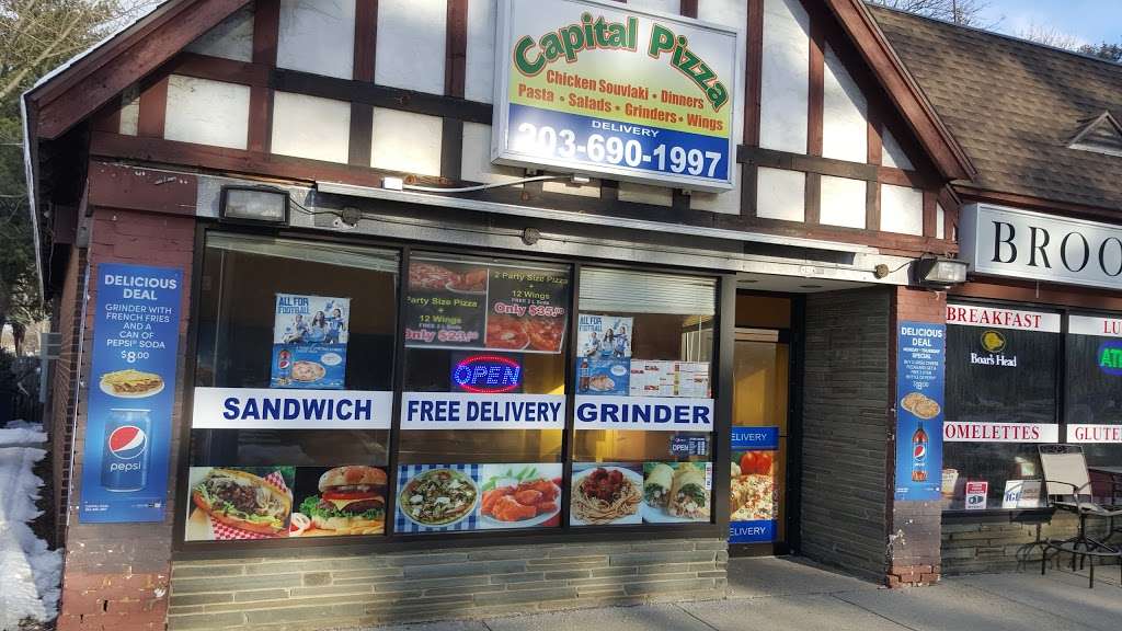 Capital Pizza | 1528, 666 Brooklawn Ave, Bridgeport, CT 06604, USA | Phone: (203) 690-1997