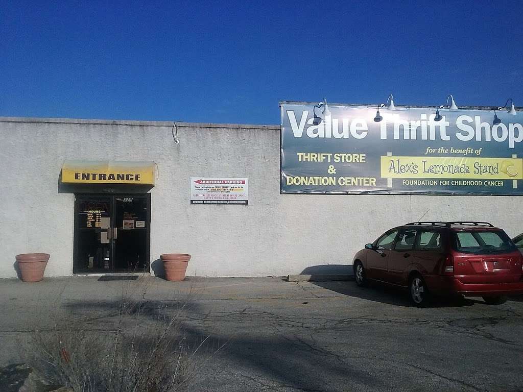 Value Thrift Shop | 710 Primos Ave, Clifton Heights, PA 19018, USA | Phone: (484) 461-9777