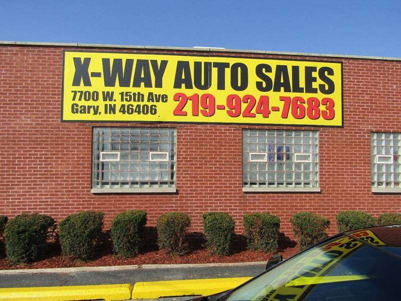 X Way Auto Sales | 7700 W 15th Ave, Gary, IN 46406, USA | Phone: (219) 924-7683