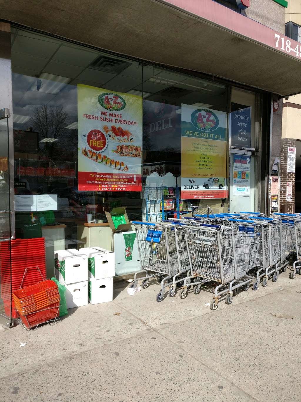 A To Z Kosher Supermarket 18605 Union Tpke, Flushing, NY 11366, USA