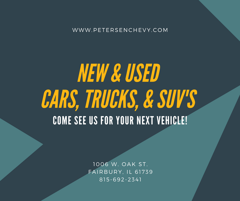 Petersen Chevrolet Buick | 1006 W Oak St, Fairbury, IL 61739 | Phone: (815) 692-8462