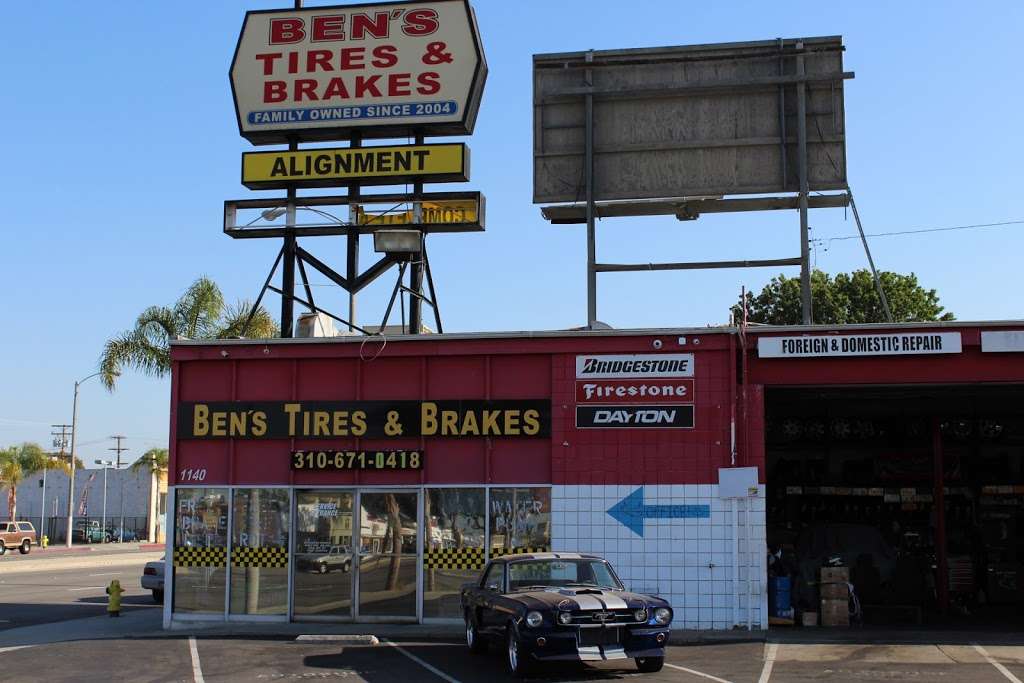 Bens Tires & Brakes Auto Center | 1140 South La Brea Ave, Inglewood, CA 90301, USA | Phone: (310) 671-0418