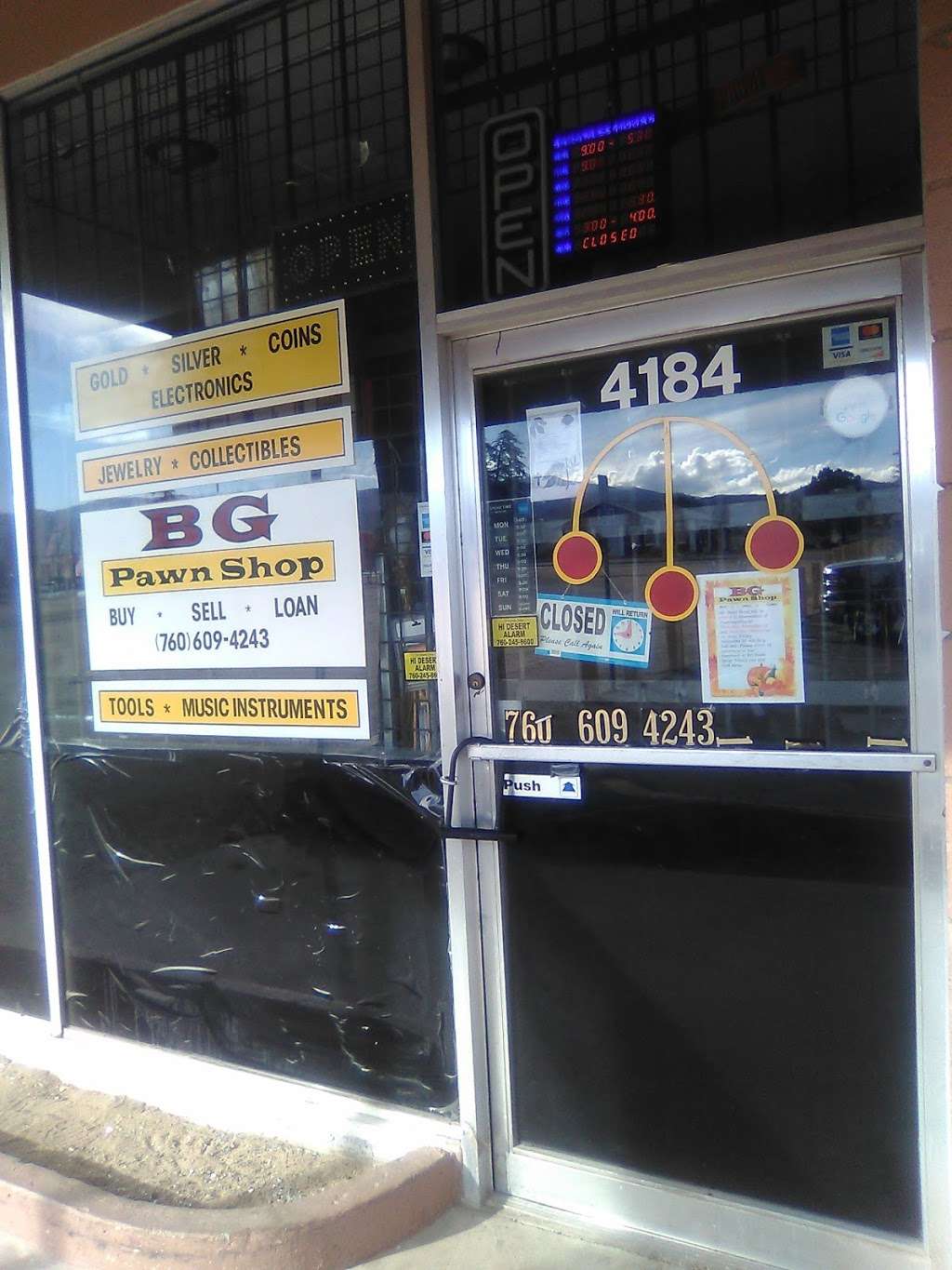 BG Pawn Shop | 4184 Phelan Rd, Phelan, CA 92371, USA | Phone: (760) 609-4243