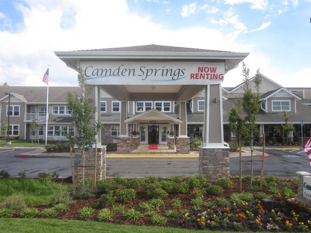 Camden Springs Gracious Retirement Living | 8476 Sheldon Rd, Elk Grove, CA 95624, USA | Phone: (916) 647-0043