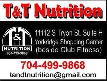 T and T Nutrition, LLC | 11112 S Tryon St, Charlotte, NC 28273 | Phone: (704) 499-9868