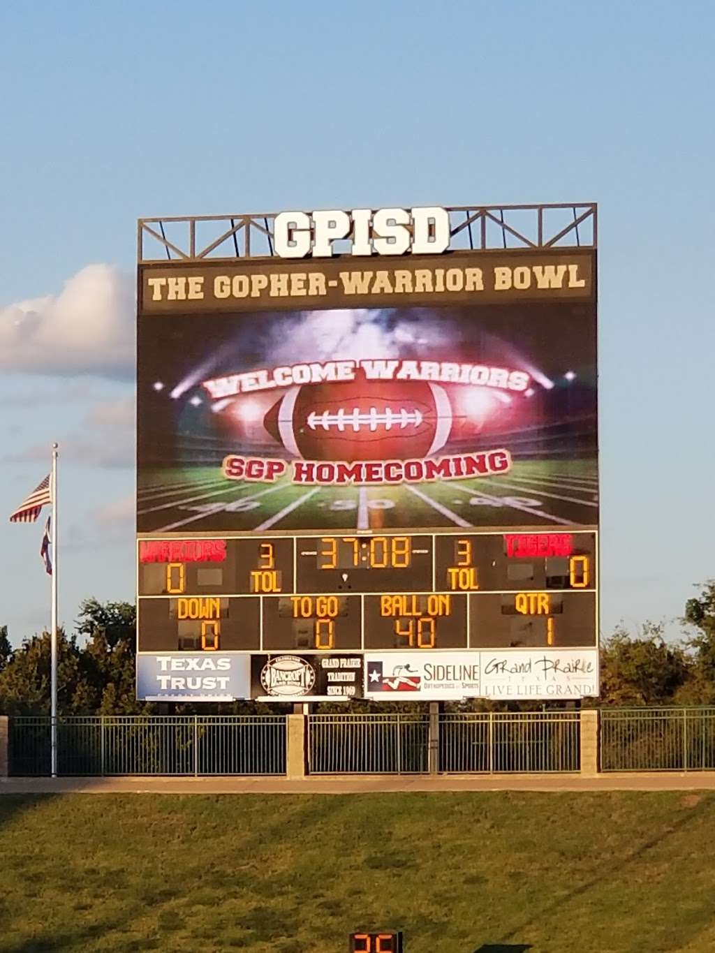 Gopher-Warrior Bowl | Grand Prairie, TX 75050, USA | Phone: (972) 809-5711