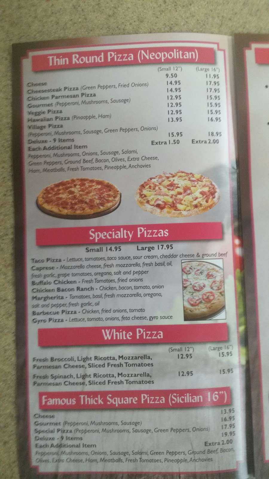 Village Pizza | 38 Main St, Reisterstown, MD 21136, USA | Phone: (410) 833-7660