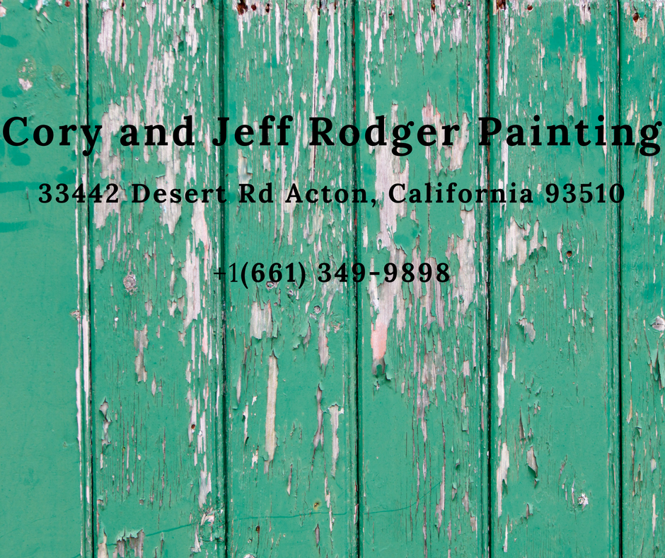 Cory and Jeff Rodger Painting | 33442 Desert Rd, Acton, CA 93510, USA | Phone: (661) 349-9898