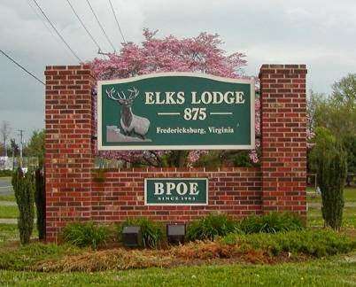 Elks Lodge | 11309 Tidewater Trail, Fredericksburg, VA 22408 | Phone: (540) 371-5240