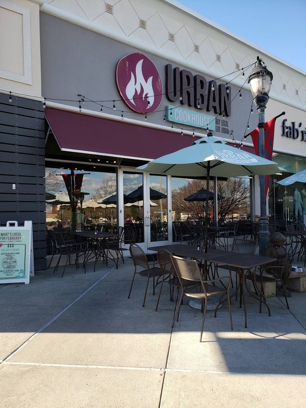 Urban Cookhouse | 250 Summit Blvd #102, Birmingham, AL 35243, USA | Phone: (205) 969-6700