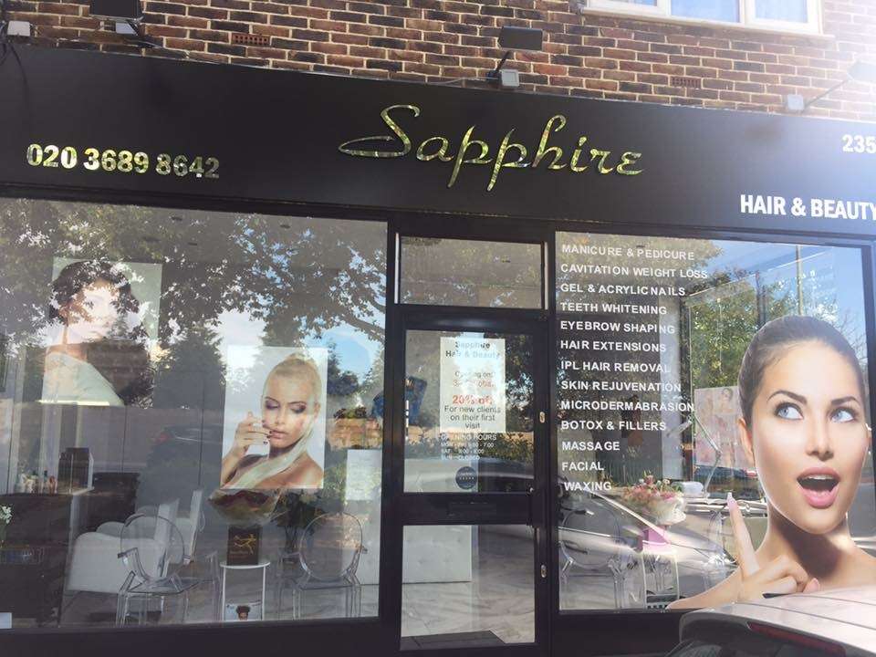 Sapphire Hair & Beauty Ltd | 235 Nether St, London N3 1NT, UK | Phone: 020 3689 8642