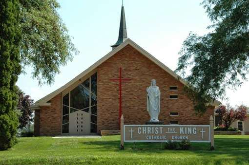 Christ the King Catholic Church | 5006 E Wonder Lake Rd, Wonder Lake, IL 60097, USA | Phone: (815) 653-2561