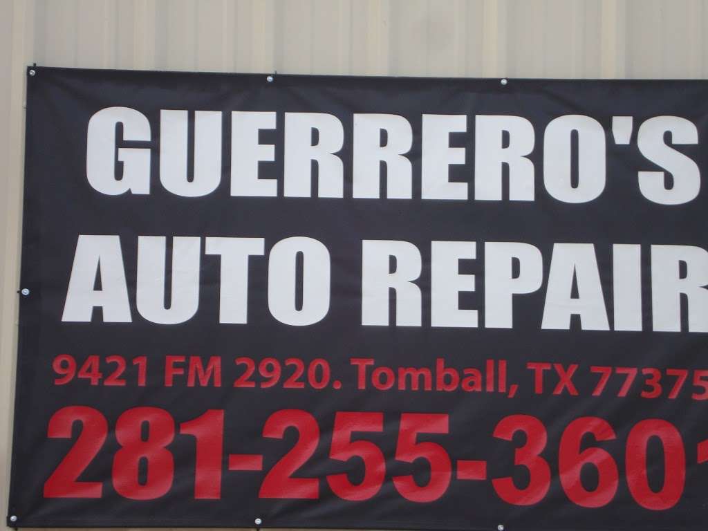 Guerreros Auto Repair | 9421 Farm to Market 2920 #12b, Tomball, TX 77375, USA | Phone: (281) 255-3601