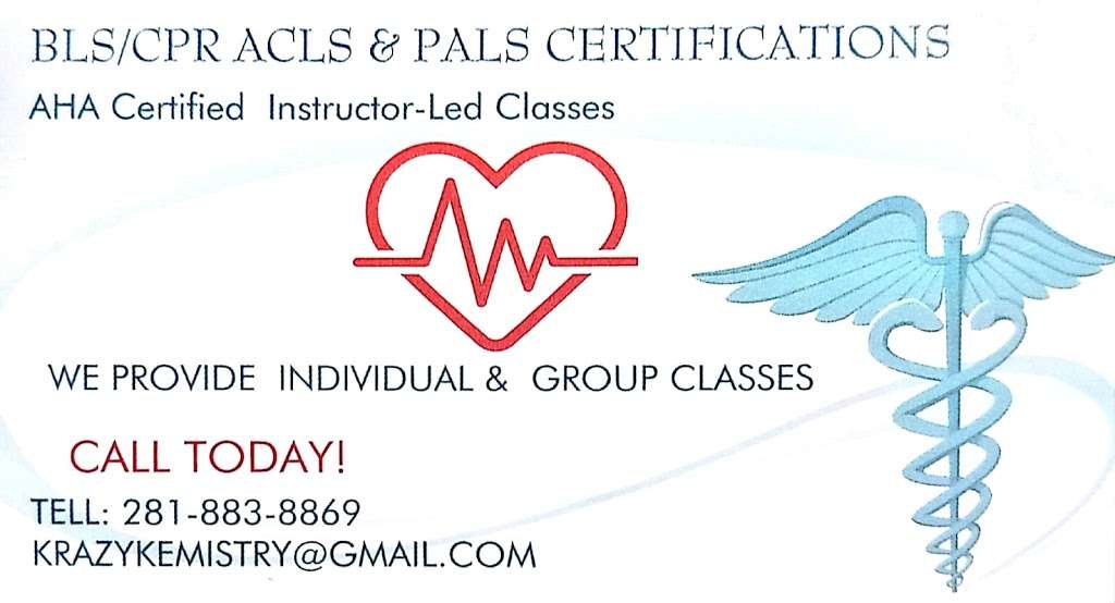 ACLS, BLS/CPR & PALS Classes | 1543 Kingwood Pl Dr, Kingwood, TX 77339, USA | Phone: (281) 883-8869