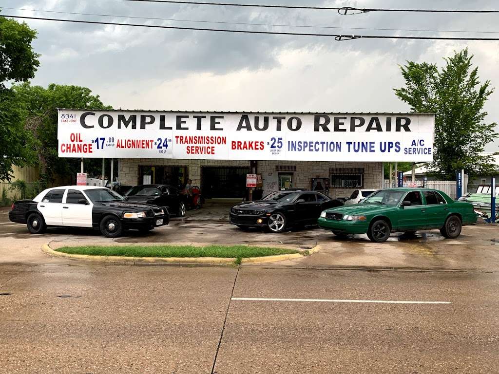 Complete Auto Repair & Sales | 8341 Lake June Rd, Dallas, TX 75217, USA | Phone: (214) 398-9500