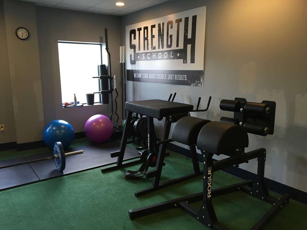 Strength School Greenwood | 5545 South Meridian Street, Inside of Extra Innings, Indianapolis, IN 46217, USA | Phone: (317) 746-9118