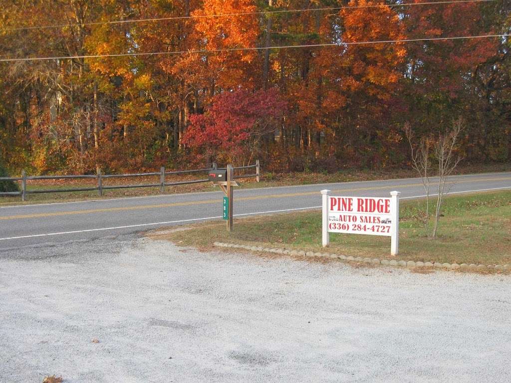 Pine Ridge Auto Sales | 383 Pine Ridge Rd, Mocksville, NC 27028, USA | Phone: (336) 284-4727