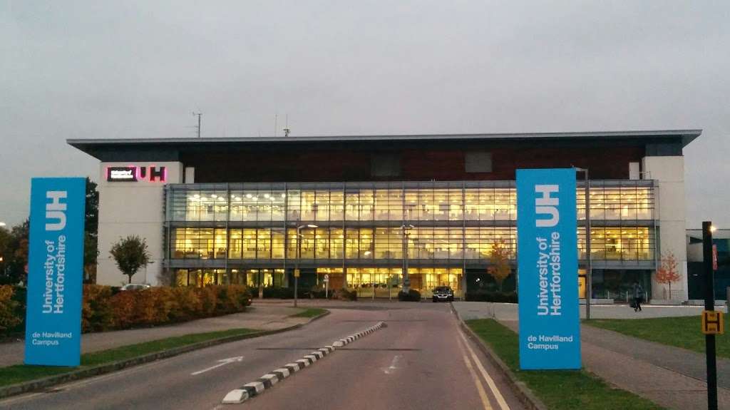 University of Hertfordshire | De Havilland Campus, Mosquito Way, Hatfield AL10 9EU, UK | Phone: 01707 284000