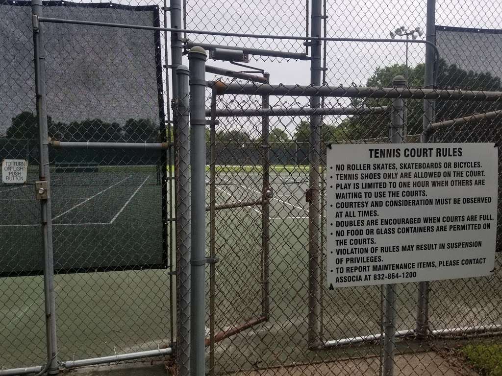 Bay Glen Park Tennis courts 1165180080030 Houston TX 77062 USA