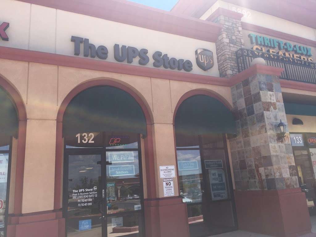 The UPS Store | 5892 Losee Rd Ste 132, North Las Vegas, NV 89081 | Phone: (702) 487-5900