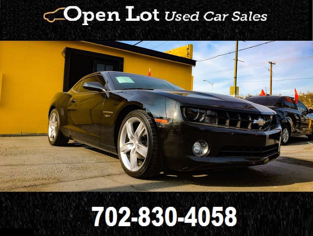 Open Lot Used Cars | 2610 N Las Vegas Blvd, North Las Vegas, NV 89030, USA | Phone: (702) 830-4058