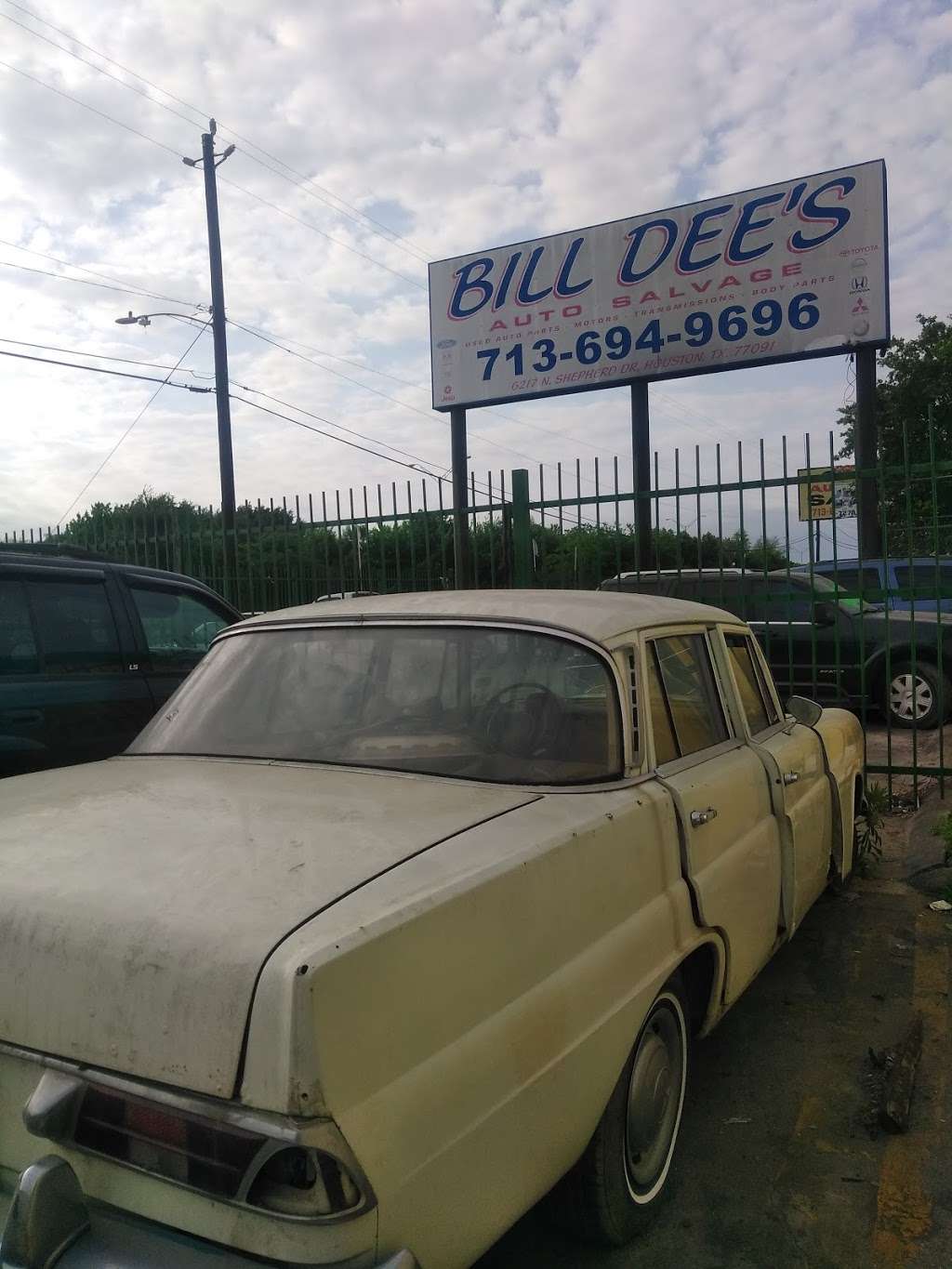 Bill Dees Auto Salvage | 6217 N Shepherd Dr, Houston, TX 77091 | Phone: (713) 694-9696