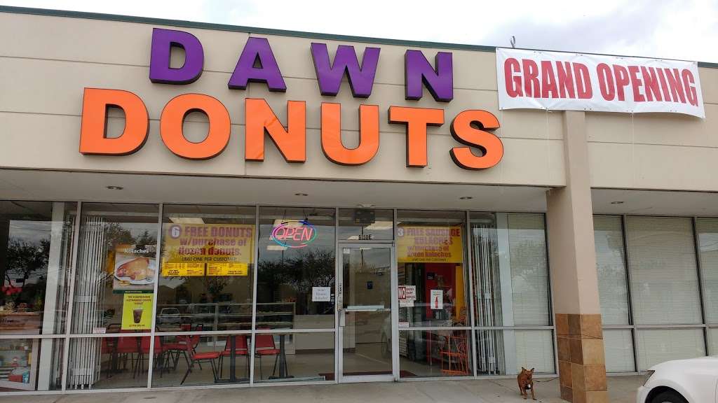 Dawn Donuts | 9150 S Main St Ste. E, Houston, TX 77025, USA | Phone: (713) 660-0561