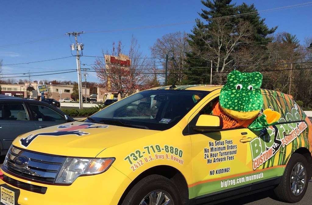 Big Frog Custom T-Shirts & More of Monmouth | 2412 U.S. 9, Howell, NJ 07731, USA | Phone: (732) 719-8880