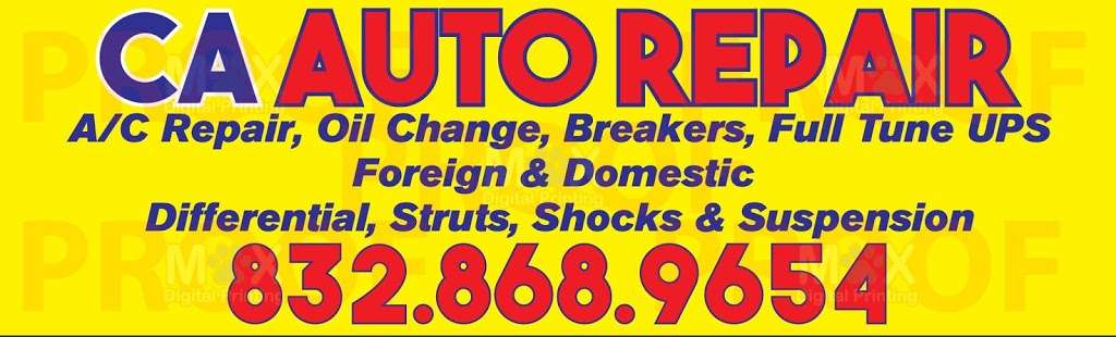C A Auto Repair & Tire Shop | 7106 Bellaire Blvd, Houston, TX 77074, USA | Phone: (832) 868-9654