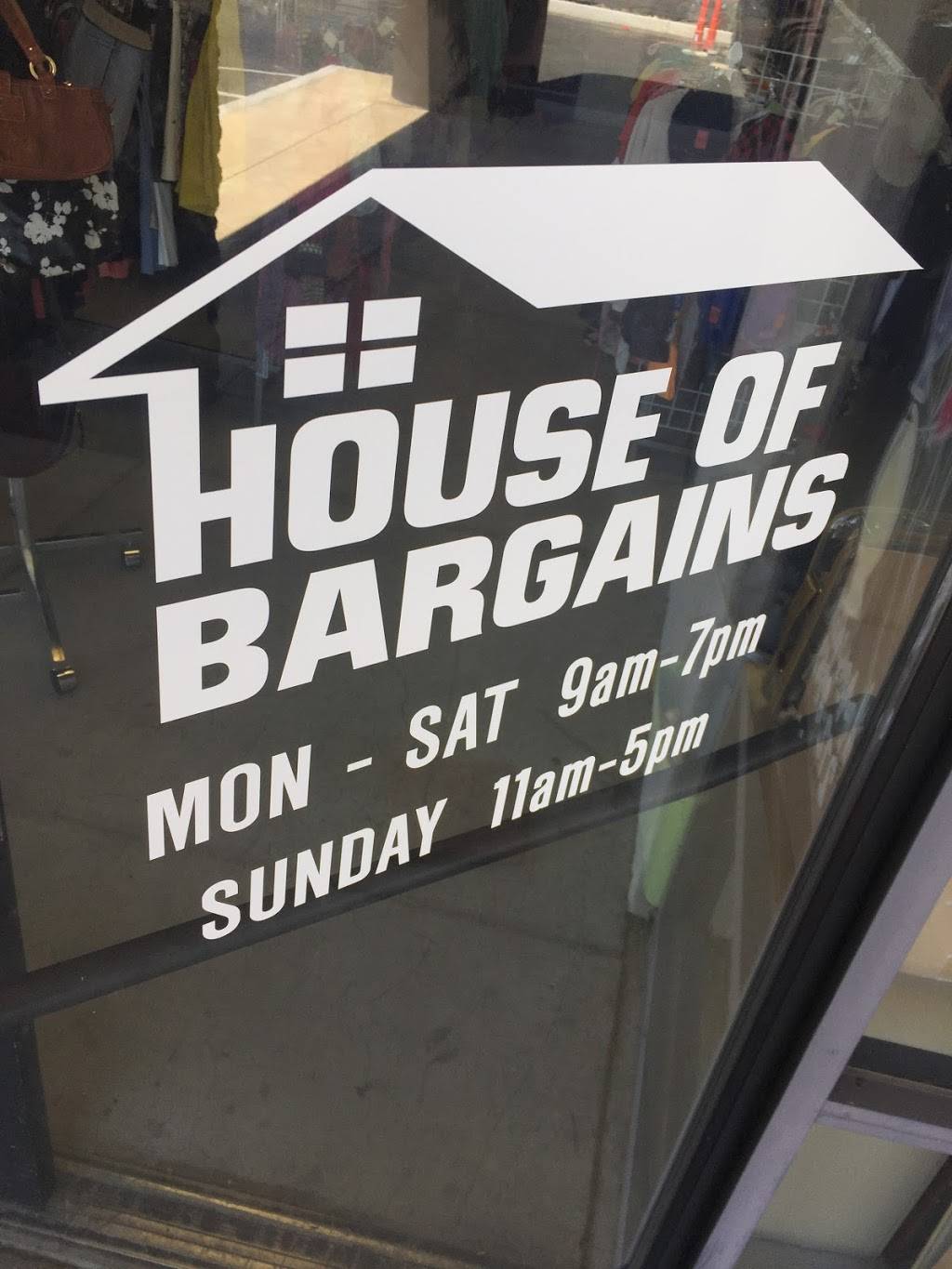 House Of Bargain Thrift Store | 3949 E 29th St, Tucson, AZ 85711 | Phone: (520) 398-4884