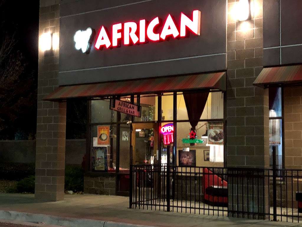 African Grill and Bar | 18601 Green Valley Ranch Blvd, Denver, CO 80249, USA | Phone: (303) 375-7835