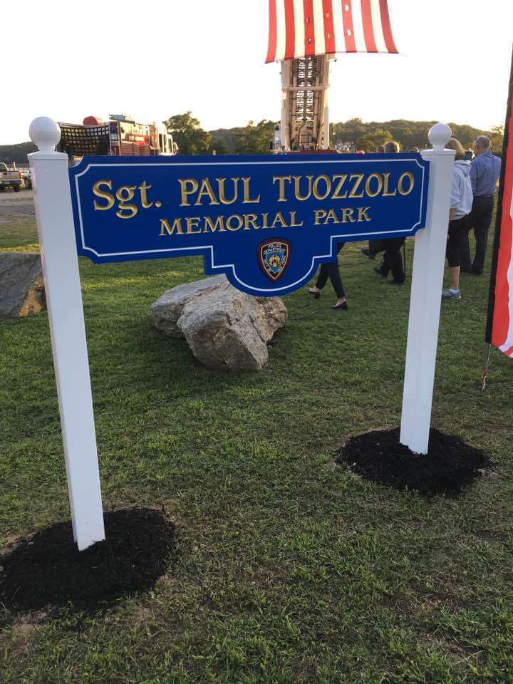 Sgt. Paul Tuozzolo Memorial Park | 4-18 W Harbor Dr, Bayville, NY 11709