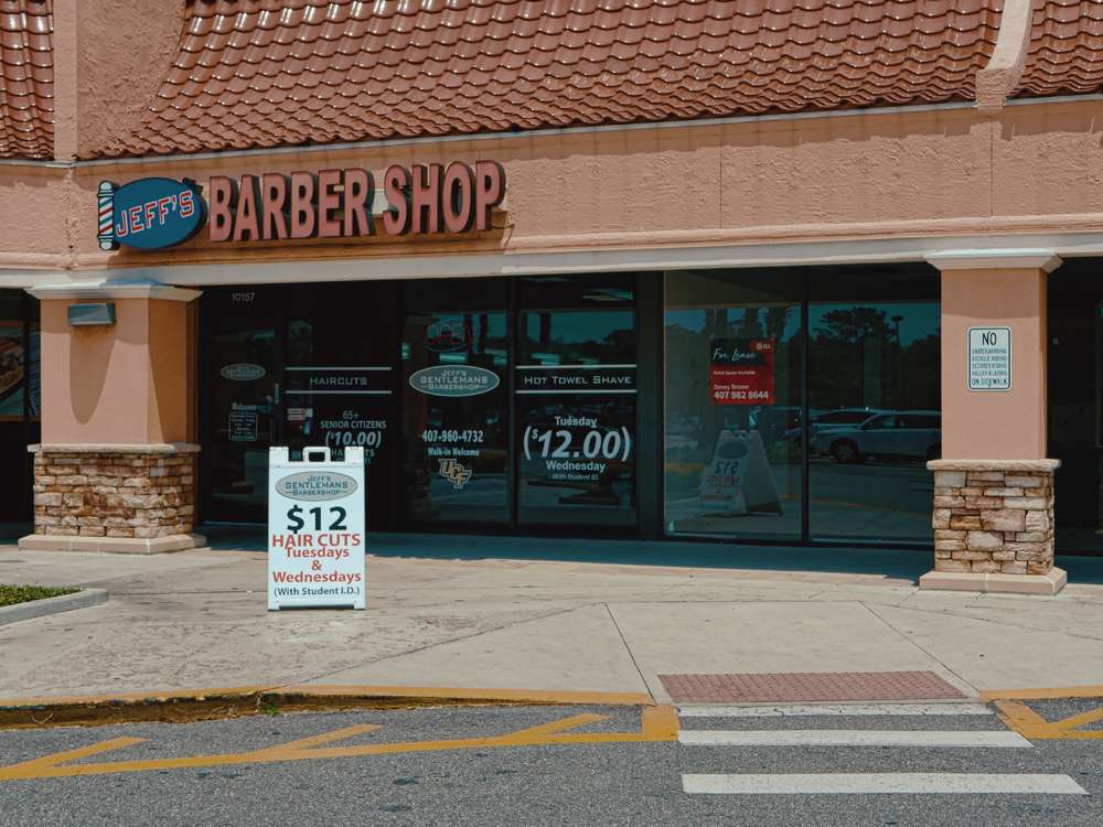 Jeffs Gentlemans Barbershop | 10157 University Blvd, Orlando, FL 32817, USA | Phone: (407) 960-4732