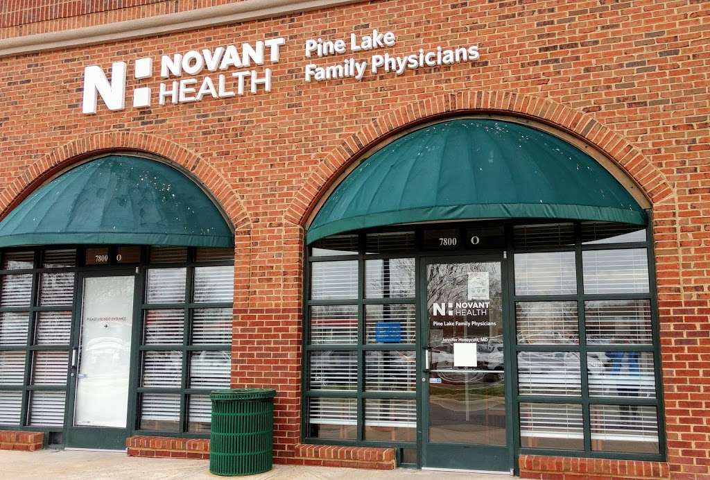 Novant Health Pine Lake Family Physicians - Hemby Bridge | 7800 Stevens Mill Rd suite o, Matthews, NC 28104, USA | Phone: (704) 316-9090