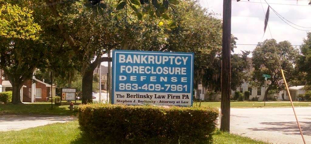 The Berlinsky Law Firm, P.A. | 21 S 2nd St, Haines City, FL 33844 | Phone: (863) 409-7961