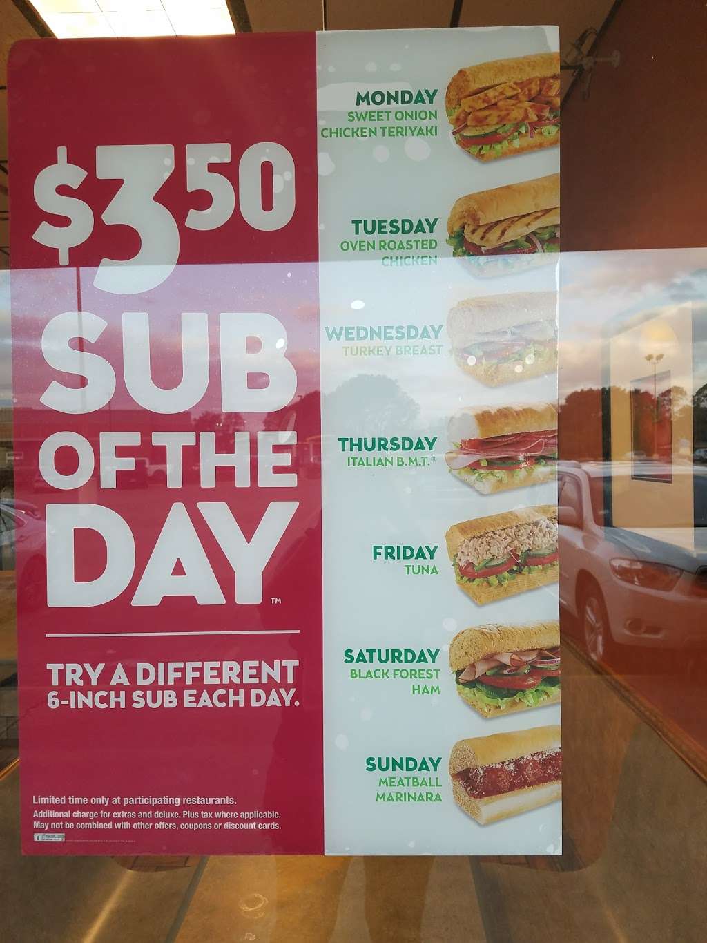 Subway | 12496 Hwy 6, Santa Fe, TX 77510, USA | Phone: (409) 925-6039