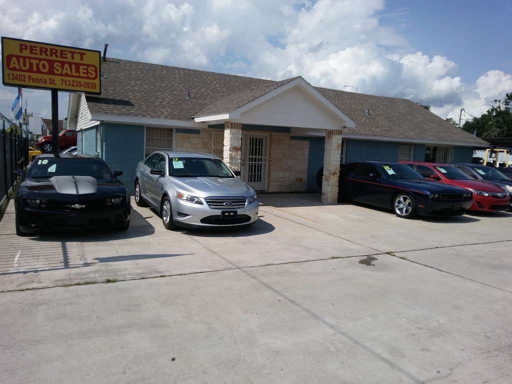 Perrett Auto Sales | 13402 Peoria St, Houston, TX 77015, USA | Phone: (713) 239-0939