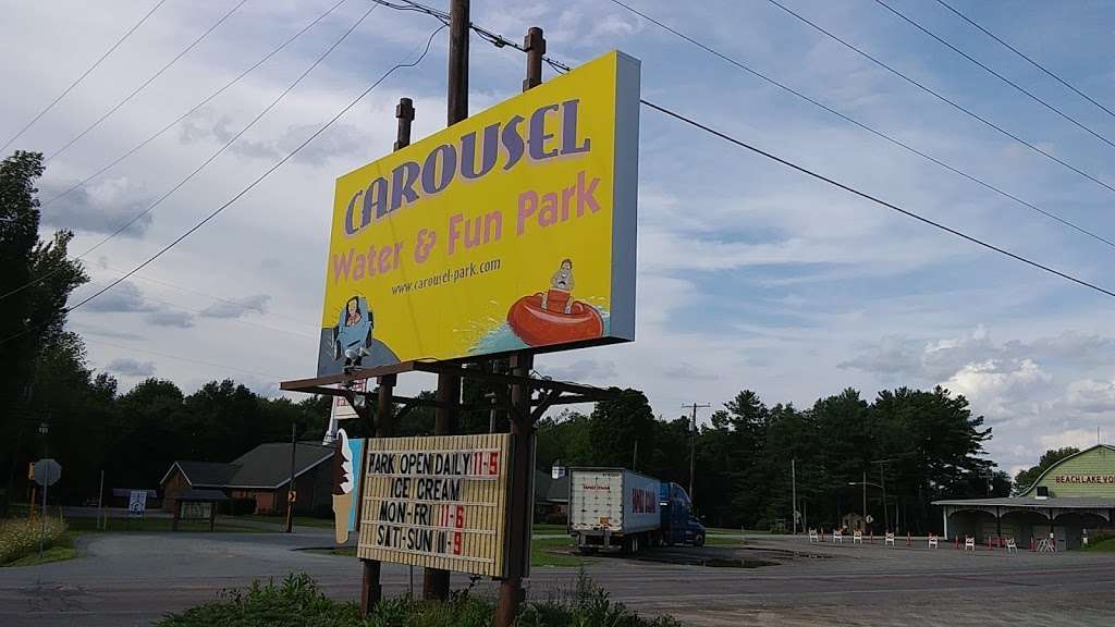 Carousel Water & Fun Park | 1018 Beach Lake Hwy, Beach Lake, PA 18405, USA | Phone: (570) 729-7532