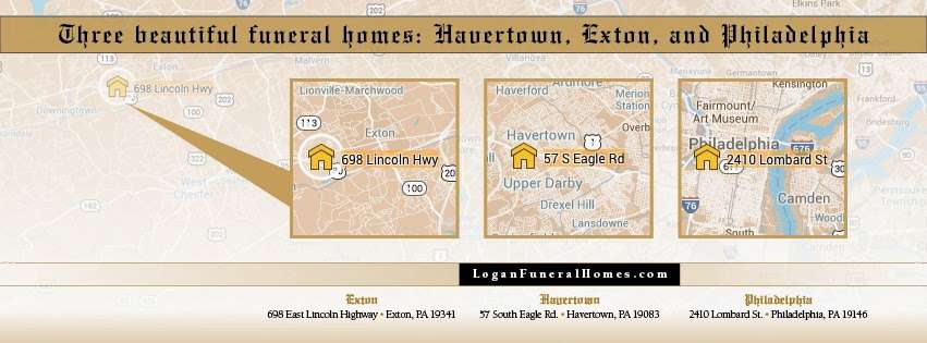 Logan Funeral Home Inc | 698 E Lincoln Hwy, Exton, PA 19341, USA | Phone: (610) 363-8600