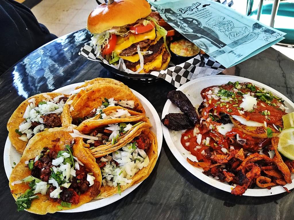 El Bigotes Tacos & Burgers | 988 Vinewood St, Wyandotte, MI 48192, USA | Phone: (313) 610-4274