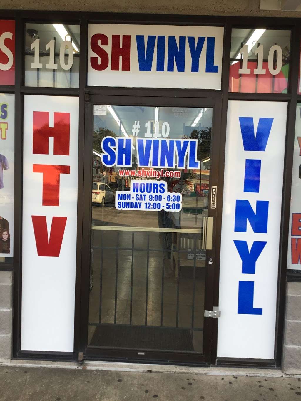 SH VINYL | 6701 Harwin Dr #110, Houston, TX 77036, USA | Phone: (346) 240-9991