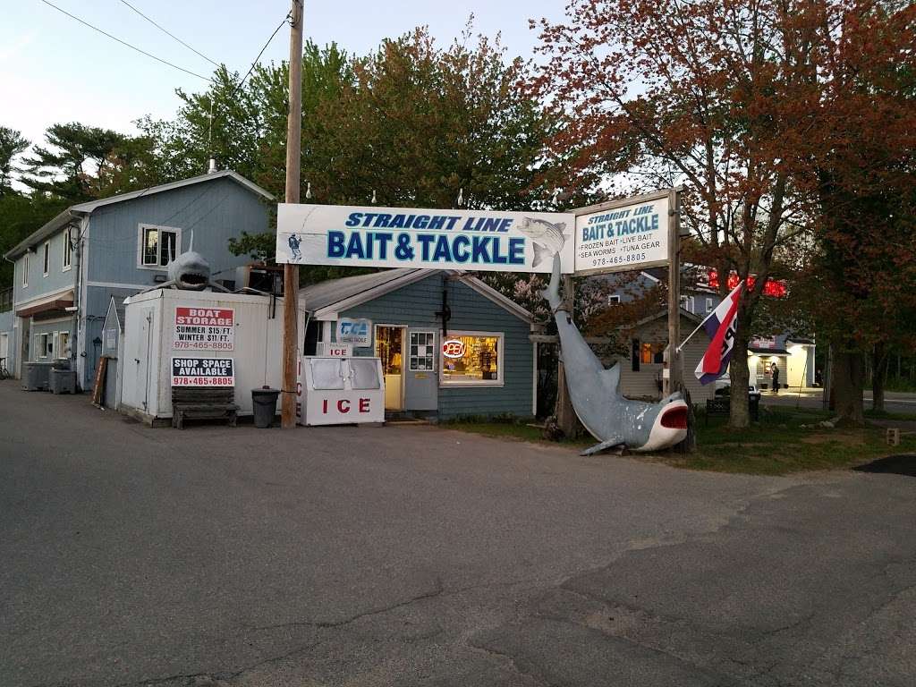 Straight Line Bait & Tackle, Fishing Rods, Reels & Gear, Bait Sh | 110 Elm St, Salisbury, MA 01952, USA | Phone: (978) 465-8805