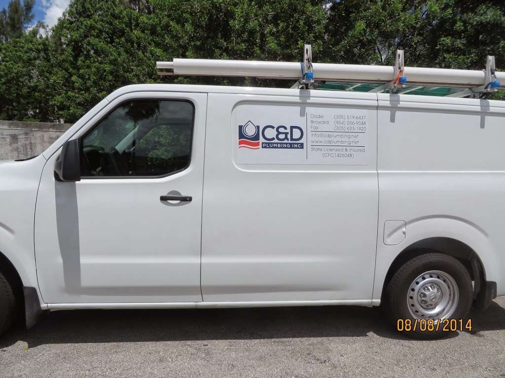 C & D Plumbing Inc. | 4980 SW 52nd St #101, Davie, FL 33314, USA | Phone: (954) 256-9048