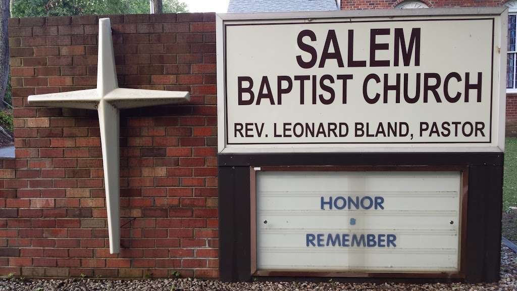 Salem Baptist Church | 12262 Salem Church Rd, King George, VA 22485, USA | Phone: (540) 775-2350