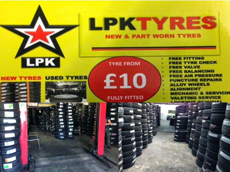 LPK Tyres | Bridge Garage, Upper Brighton Road, Surbiton, Kingston upon Thames KT6 6JS, UK | Phone: 020 8617 1519