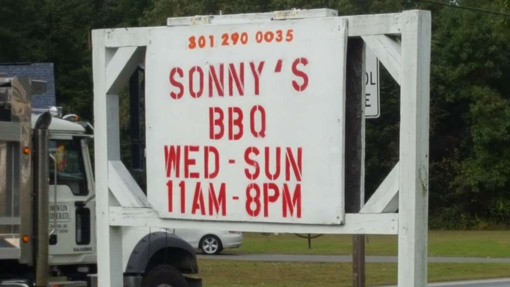 Sonnys BBQ Pit | 29144 Thompson Corner Rd, Mechanicsville, MD 20659, USA | Phone: (301) 290-0035