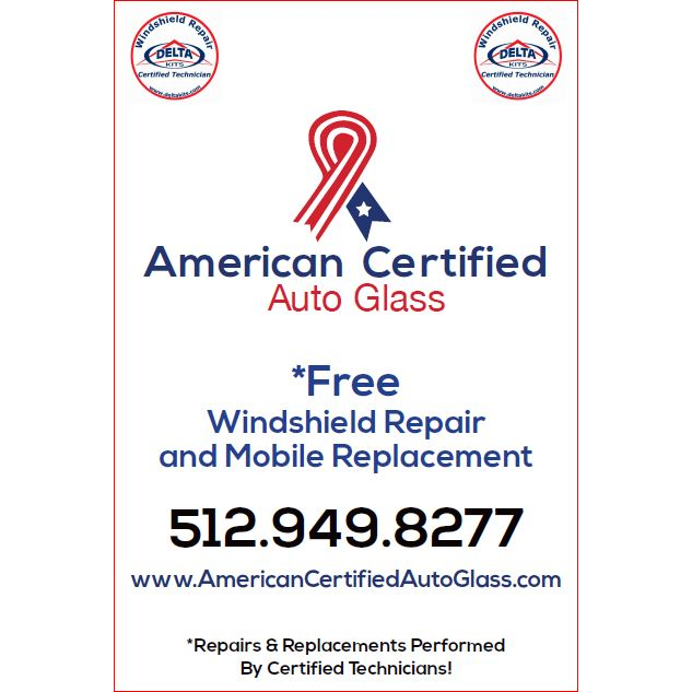 American Certified Auto Glass LLC | 3301 Blumie St, Austin, TX 78745 | Phone: (512) 949-8277